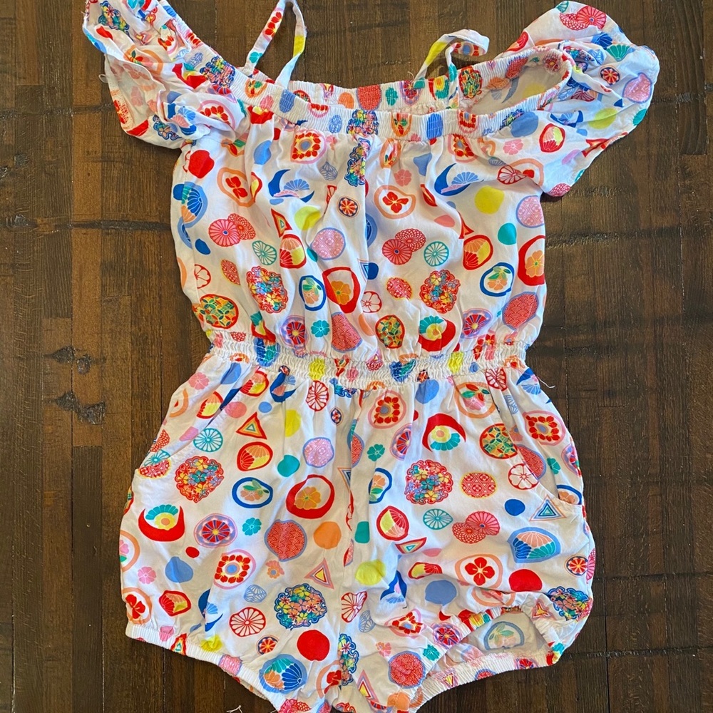 Girls Flapdoodle Romper